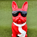 Load image into Gallery viewer, BULLDOG XL ROSSO CON OCCHIALI
